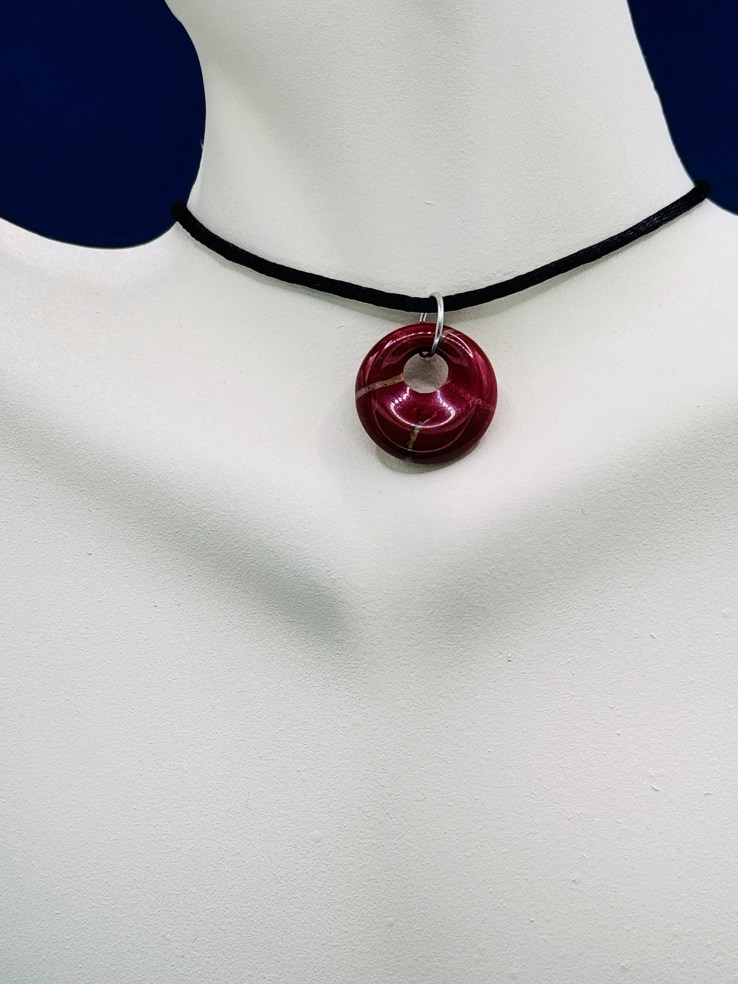 Agate necklace, Y2K necklace, thank you gift, Protection necklace, simple necklace, everyday necklace, Evil Eye Necklace, mom necklace, best friend necklace, 21st birthday, 30th birthday, daughter necklace, Circle necklace