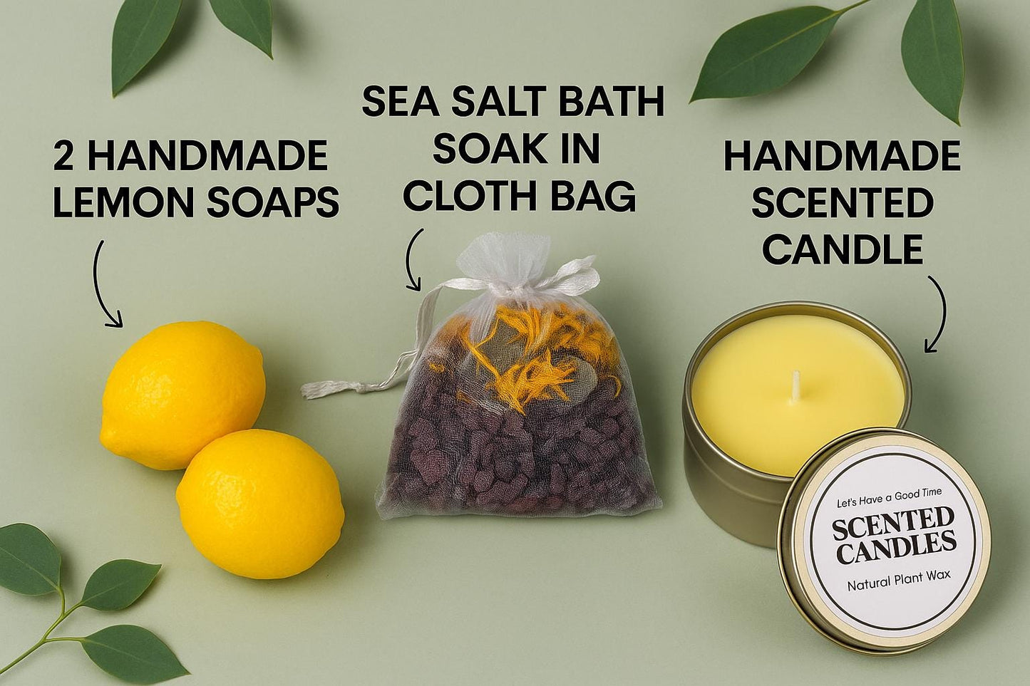 Spa Gift Set for Her Relax Spa Gift Box Bath Salt Birthday Gift Self Care Set Stress Relief Birthday Gift Get Well Gift Bath Salt Favors