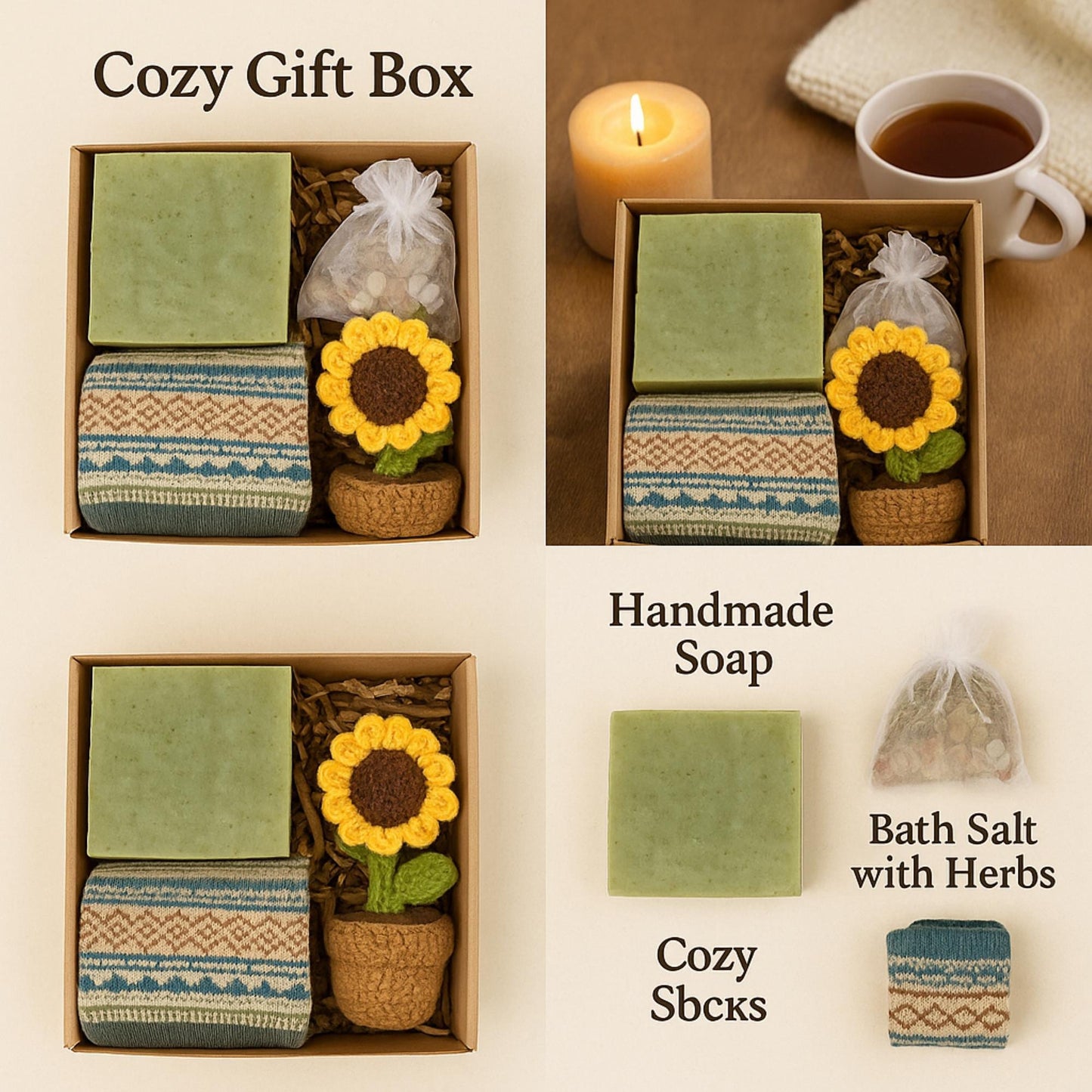 Fall Gift Box, Thanksgiving Gift, Autumn Cozy Box, Fall Care Package, Hostess Gift Box, Seasonal Cozy Gift, Autumn Self Care, Fall Wellness Gift, Cozy Socks Gift, Handmade Soap Box, Small Fall Gift, Thinking of You Fall, Autumn Thank you Gift
