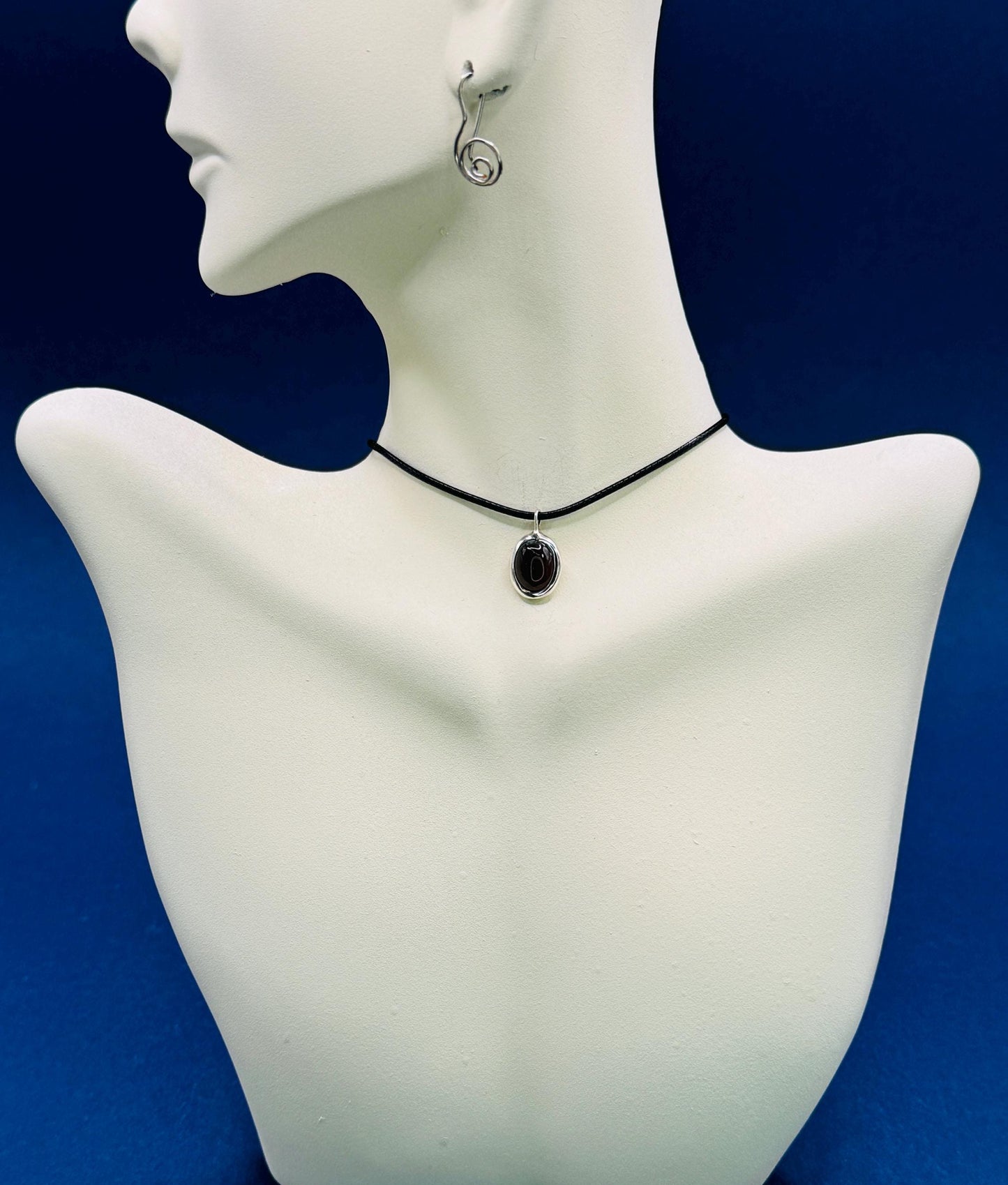 Carnelian necklace, Protection necklace, Y2K necklace, Carnelian Gift, Protection amulet, Evil Eye Necklace, Waterproof Necklace, Y2K jewelry, Sterling silver, Adjustable length