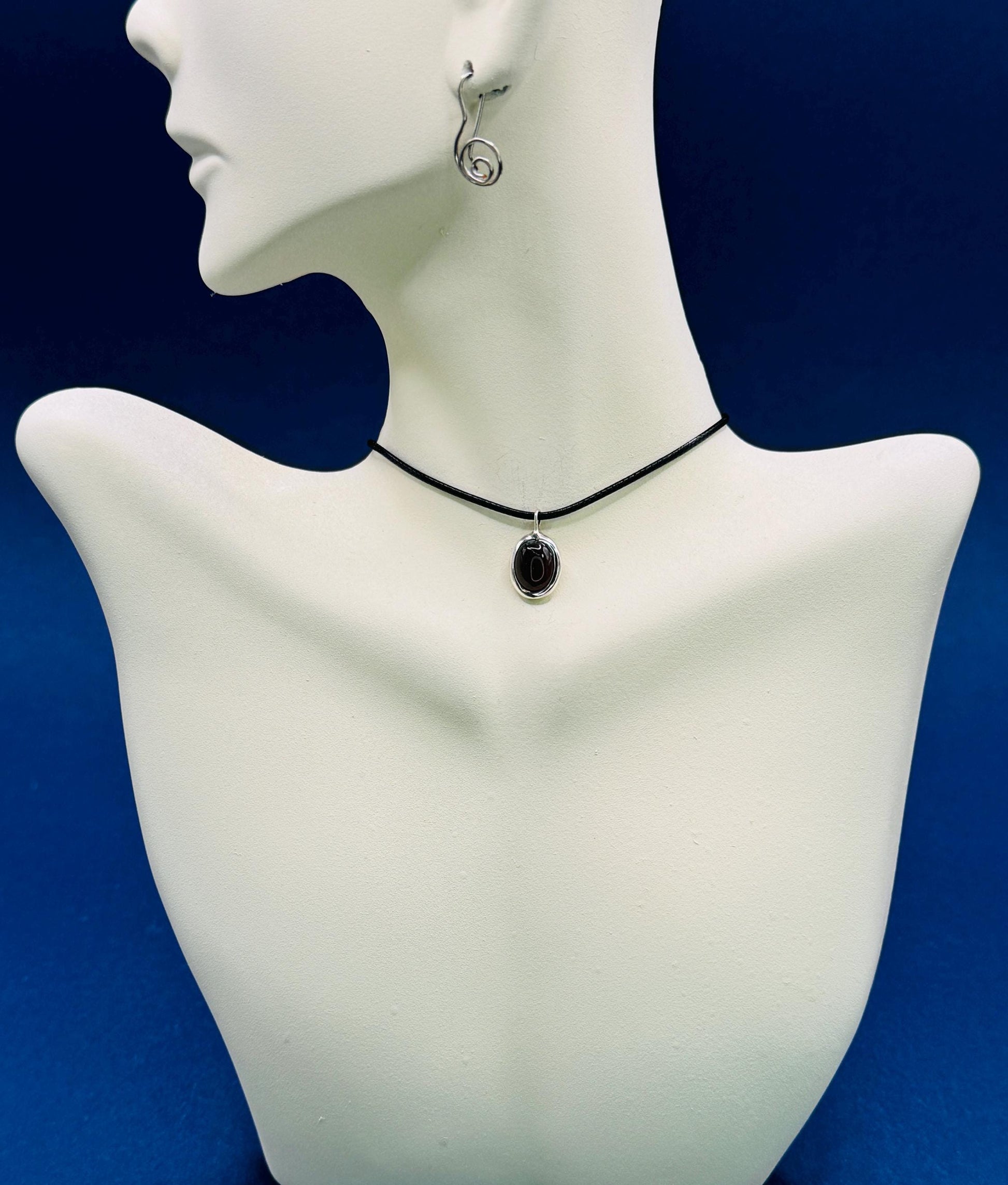 Carnelian necklace, Protection necklace, Y2K necklace, Carnelian Gift, Protection amulet, Evil Eye Necklace, Waterproof Necklace, Y2K jewelry, Sterling silver, Adjustable length