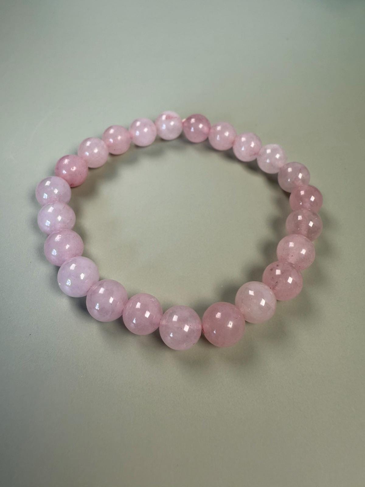 Rose Quartz, Rose Quartz bracelet, mother of groom gift,  thank you gift , for sister, evil eye bracelet, best friend bracelet, friendship bracelet, gemstone bracelet, mom bracelet, Gift for aunt, Protection bracelet, estate jewelry!