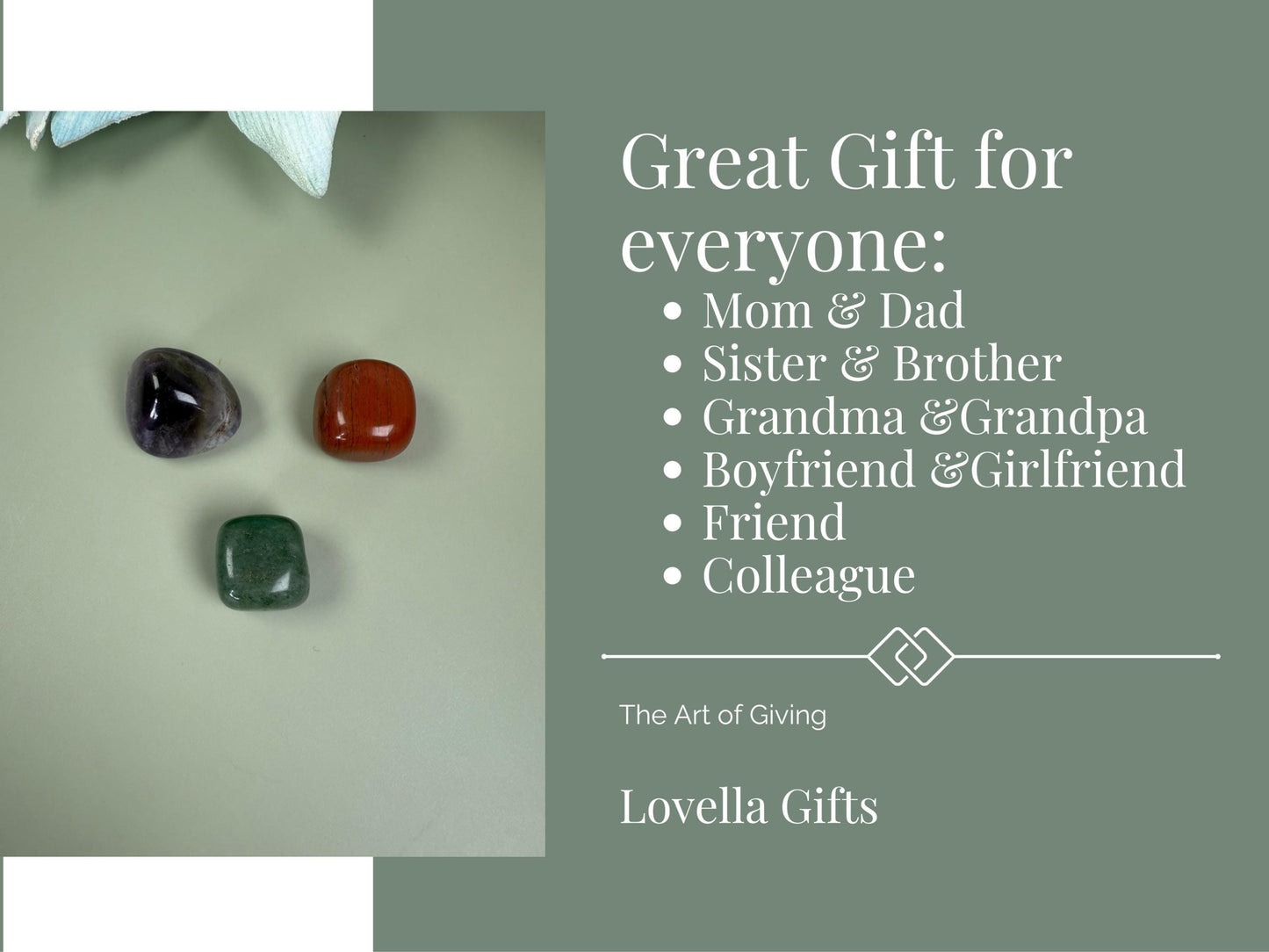 Carnelian, Amazonite & Amethyst Pocket Crystal Kit - Confidence and Clarity Collection