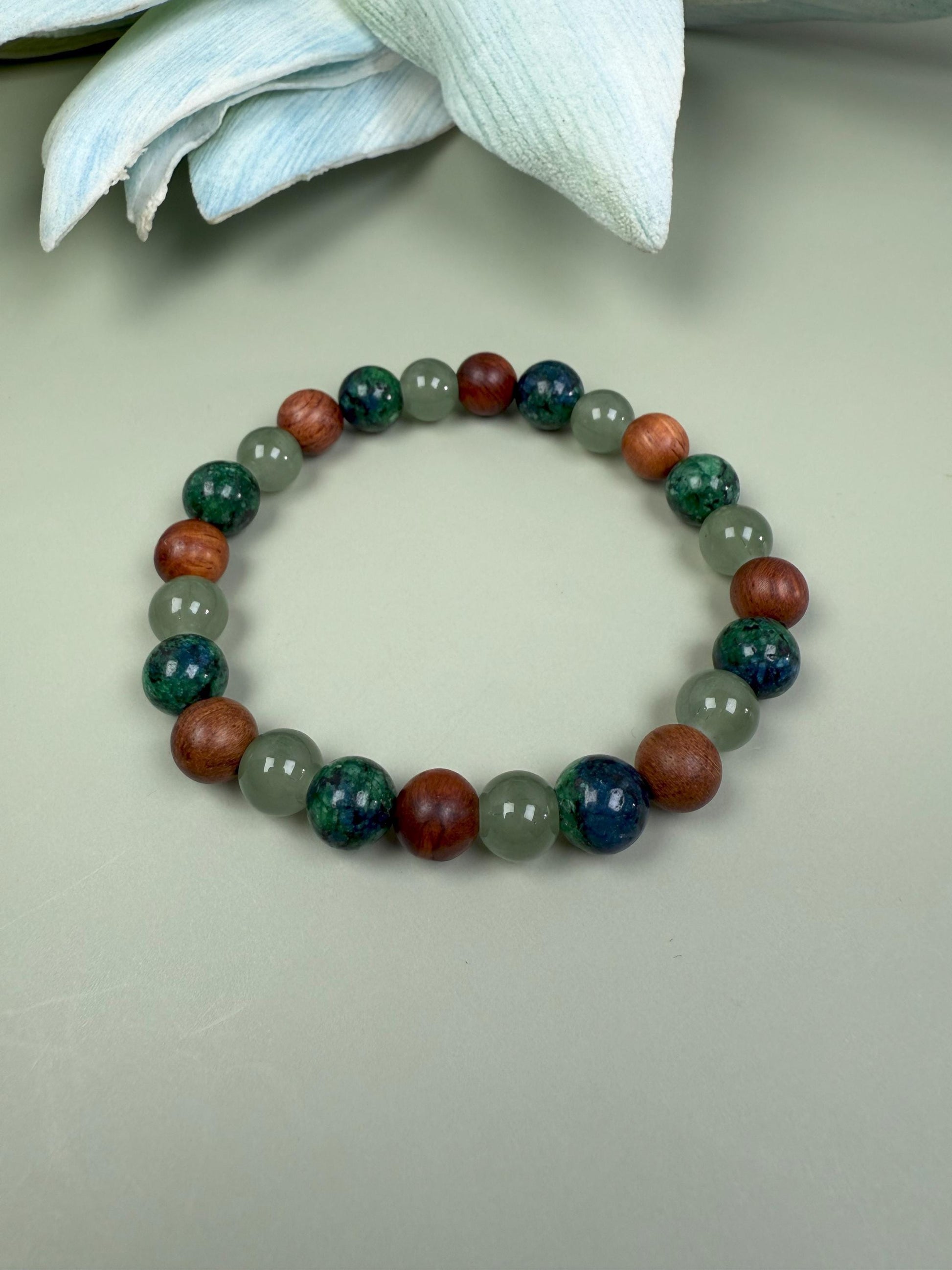 Money Wealth Bracelet for Men Manifest Money Attract Money Wood Beads Bracelet Prosperity Crystals Beaded Birthstone Bracelet for Women