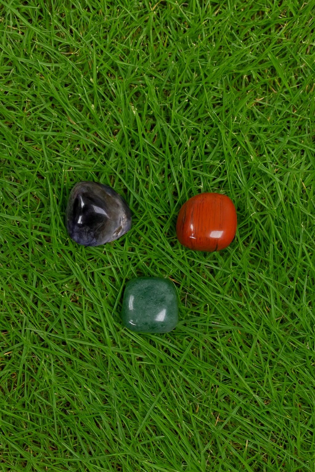 Prosperity crystals: Carnelian Jewelry, Amazonite & Amethyst Pocket Crystal Kit, Worry stones, Pocket hug, Crystal Set, Crystal Bag