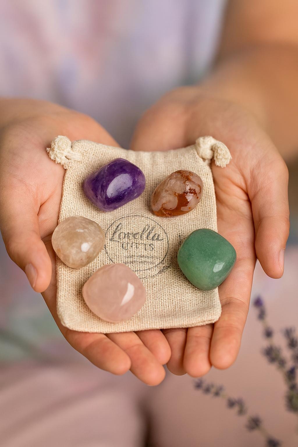 Grief and Loss Set Healing Crystals for Grief and Loss Memorial Bereavement Gift Set Celebration of Life Calming Crystal Stress Relief
