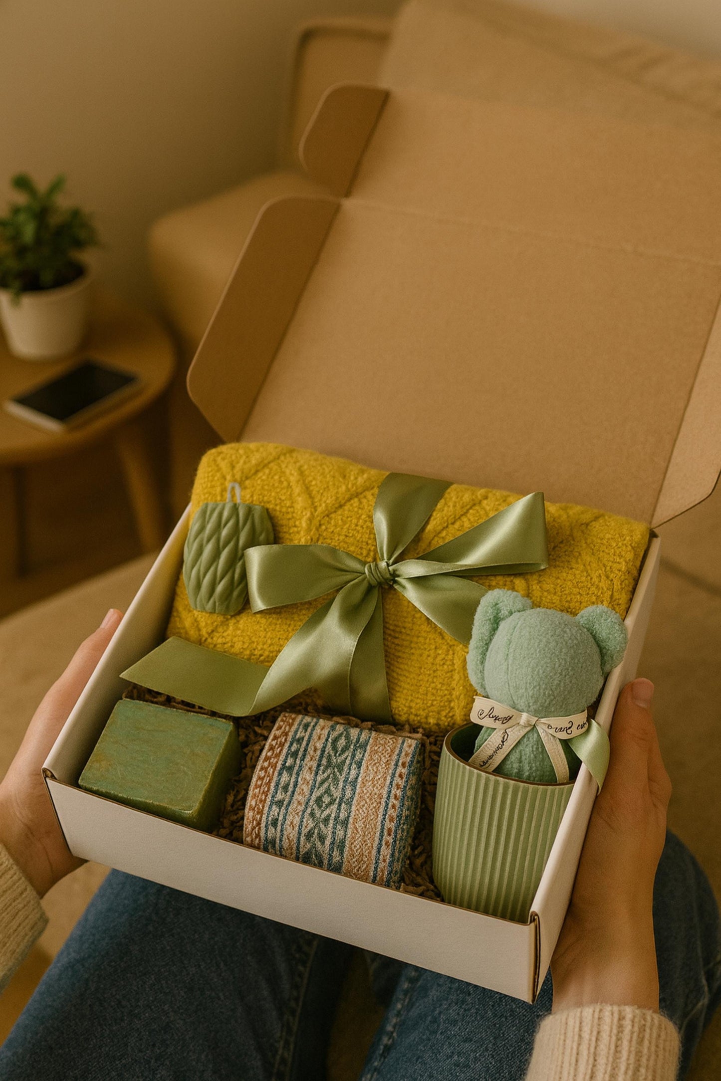 Hug in box, Cozy Gift basket, Encouragement gift for her, hygge gift box, Get well soon care package, Thinking of you gift, Mom blanket gift set, Cozy winter gift box, self-care package women, comfort gift basket, handmade spa gift set, sympathy gift box, luxury pamper gift, Holiday Care Package, Christmas Gift for Her, Winter Self Care Basket, Self Care Gift Box, Cozy Christmas Gift,  Relaxing gifts, Mother Gift Basket, Stocking Stuffer Box